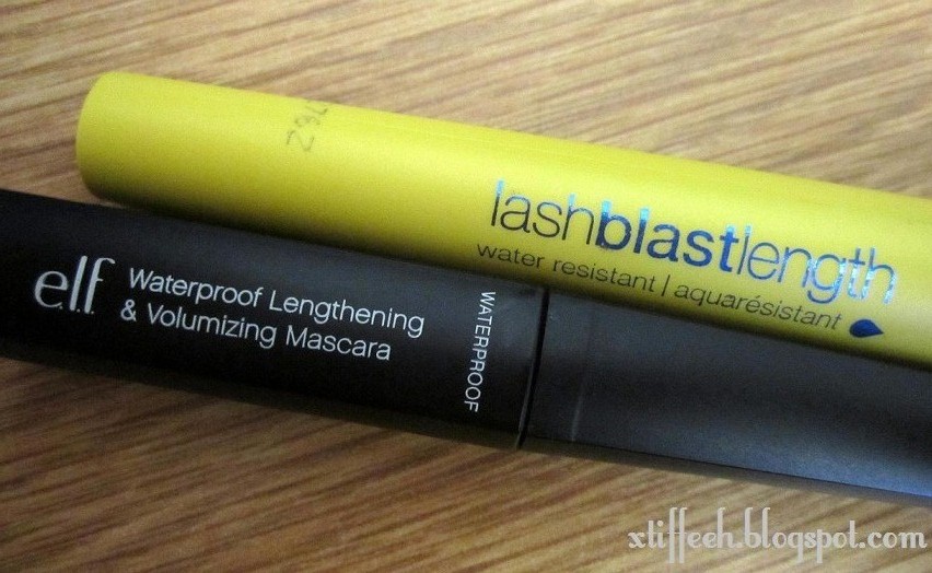 xtiffeeh Review ELF Waterproof Lengthening & Volumizing Mascara