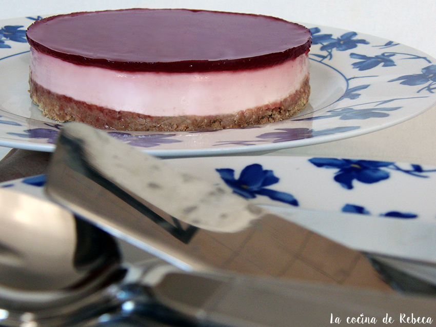 Tarta de queso fria sin gelatina