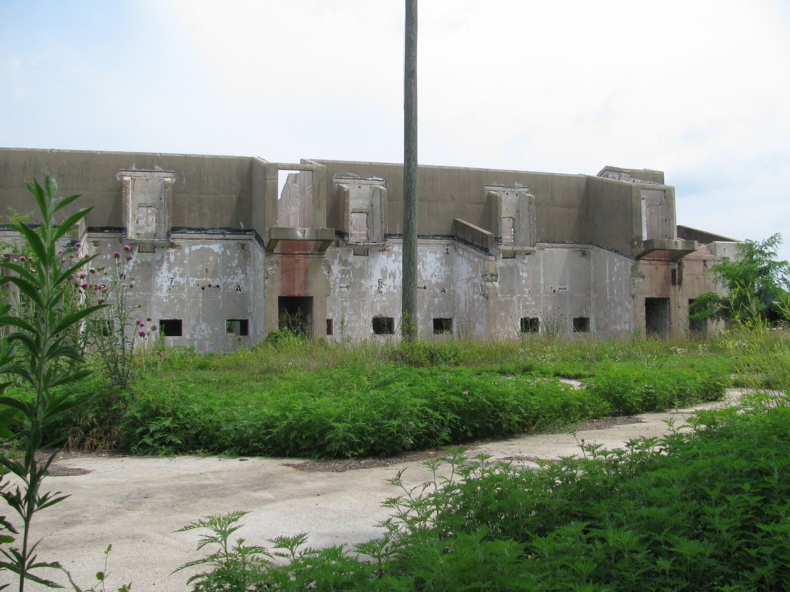 Eerie Indiana: Abandoned bag loading building, Indiana Army Ammunition ...