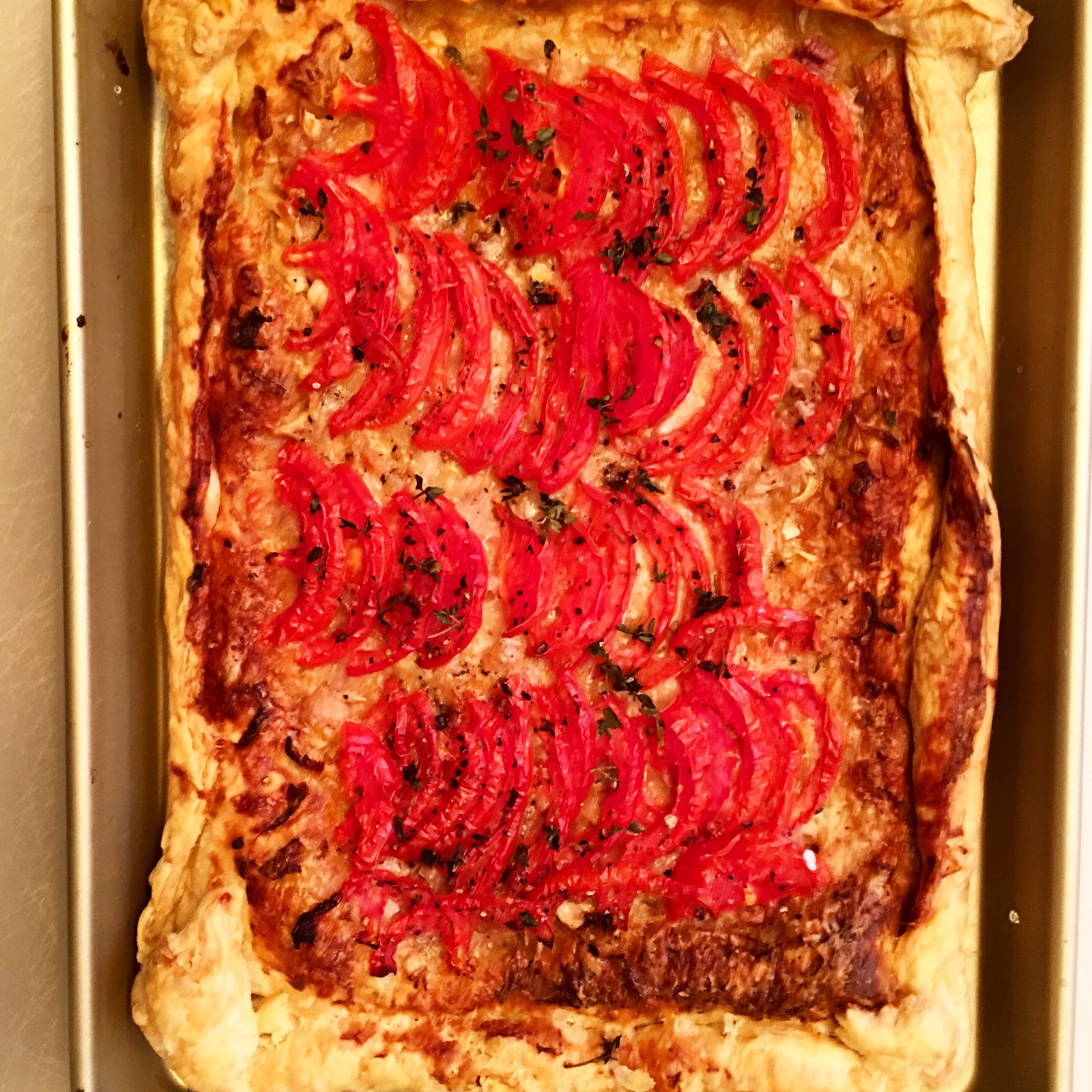 Kitchen Cactus Tomato and Gruyere Tart