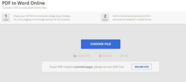 تحويل ملفات PDF إلى Word بدون برامج