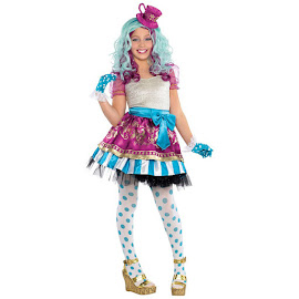 Ever After High Party City Madeline Hatter Child Outfit