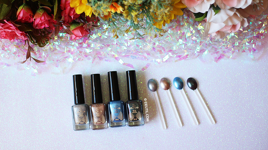 Swatches: Esmaltes 'Aviva Futurista' - Jequiti