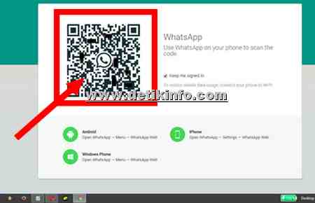 Cara Melihat Kode Bar Atau Qr Code Whatsapp Detik Info