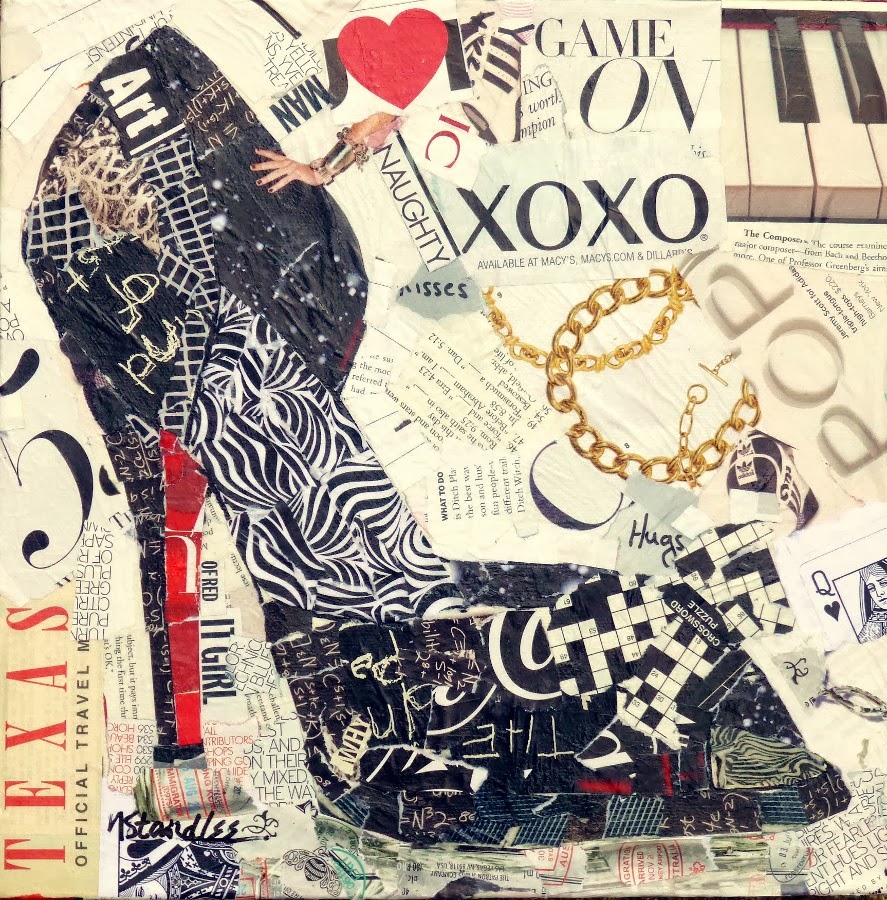 Nancy Standlee Fine Art ArtByte Collage Tutorial is Ready, Etsy Torn