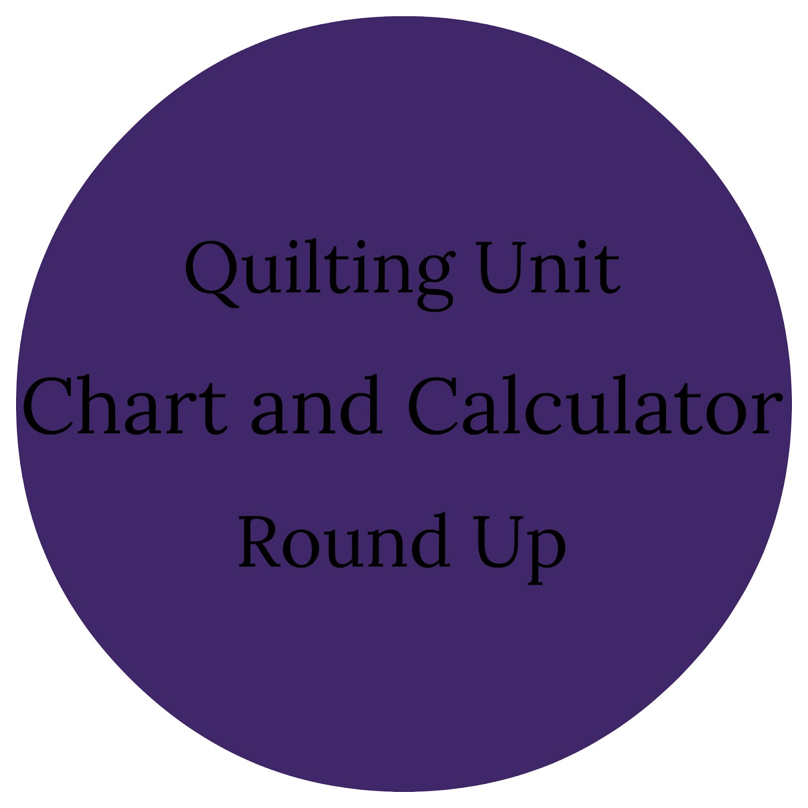 Quilt Calculator Charts