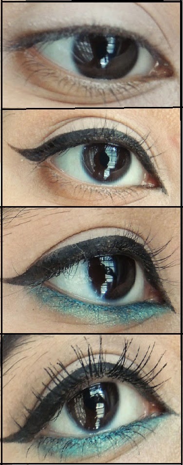 Maybelline Colossal Kohl Turquoise Review and Tutorial