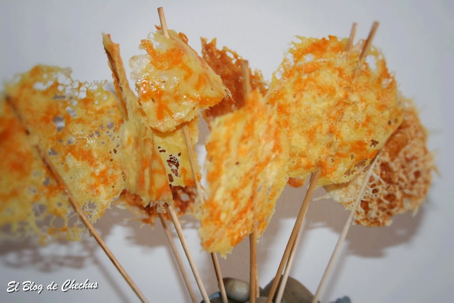 Piruletas de queso, El Blog de Chechus, Chechus Cupcakes, Aperitivos