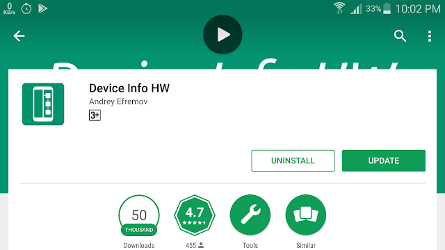 Aplikasi Device Info HW Aplikasi Device Info HW