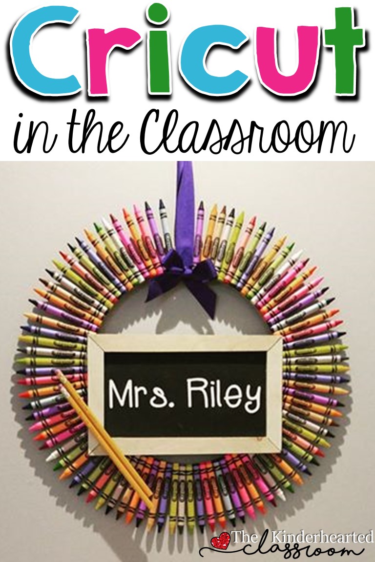 Using a Cricut in the Classroom • The Kinderhearted Classroom
