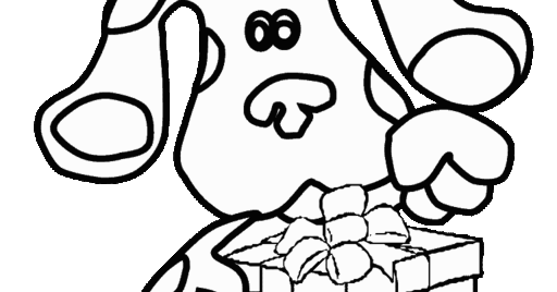 Free Kids Coloring: Blue´s clues Coloring 4