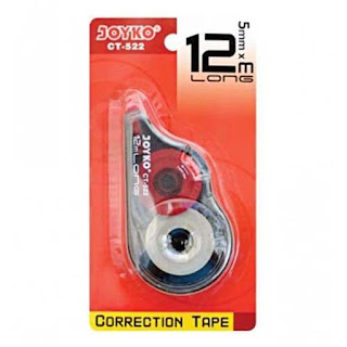 Terbaru Joyko Correction Tape Ct 522 5Mm X 12M  Tip-X Tipex Tip Ex Kertas 
