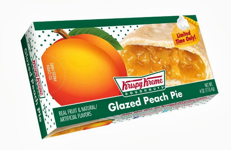 News Krispy Kreme Peach Pie for Grocery Stores