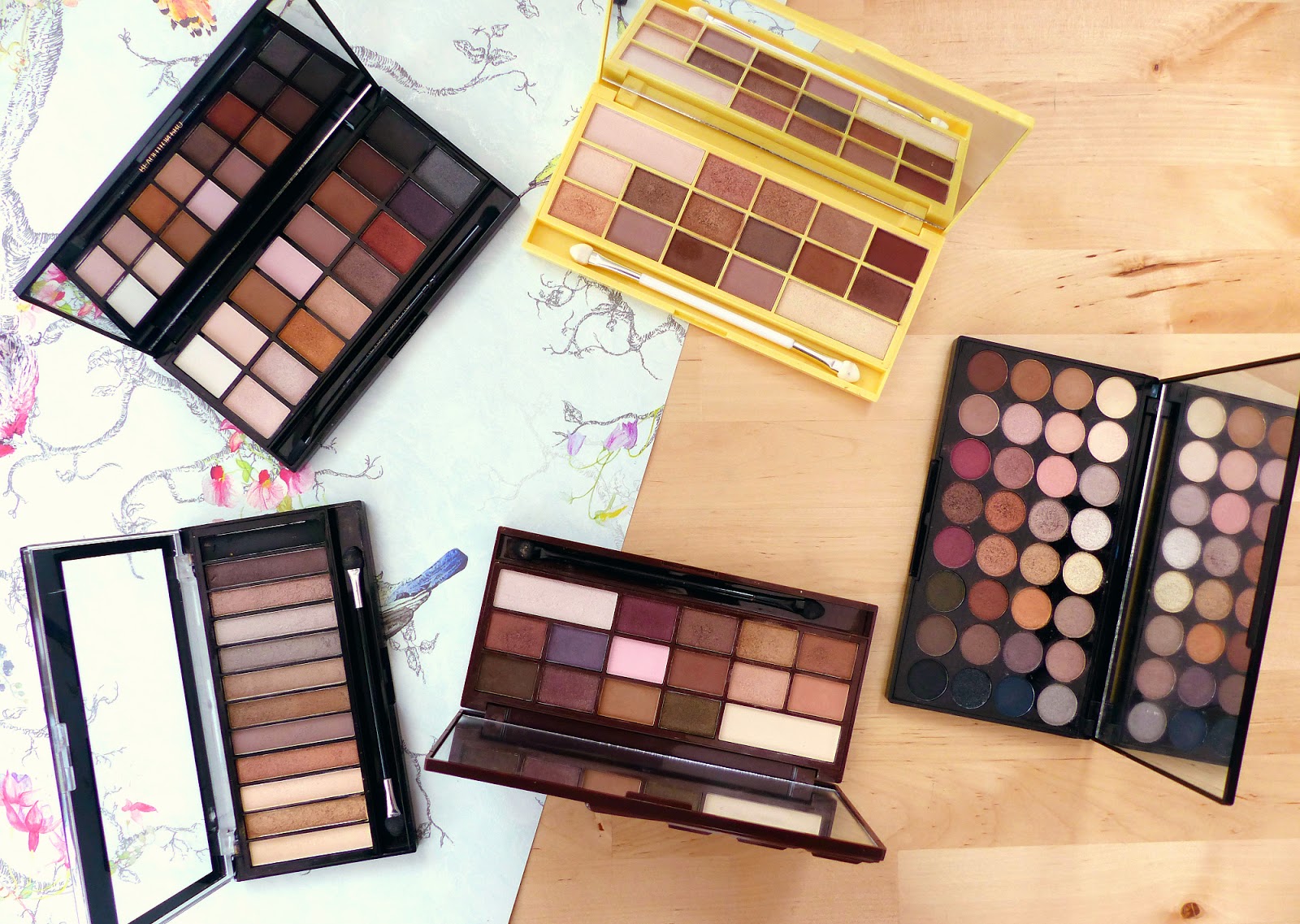 Top 5 Colourful Eyeshadow Palettes for Summer