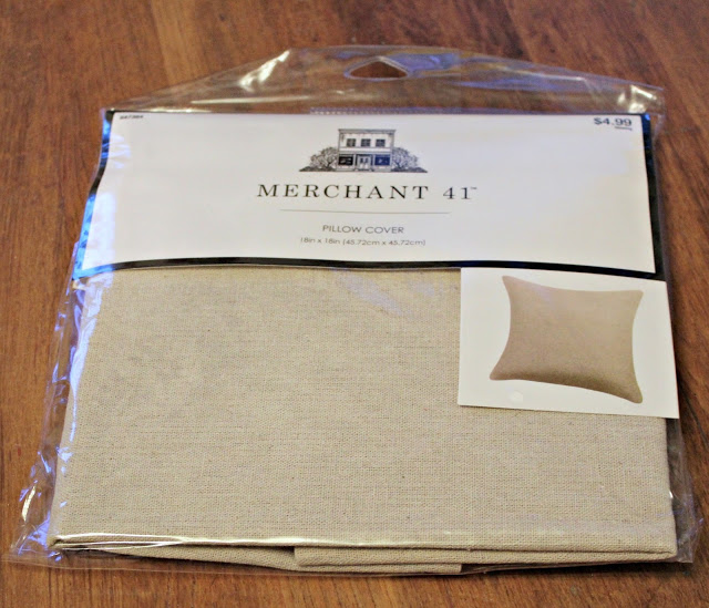 Easy Stenciled Buffalo Check Moose Pillow Cover Organized Clutter