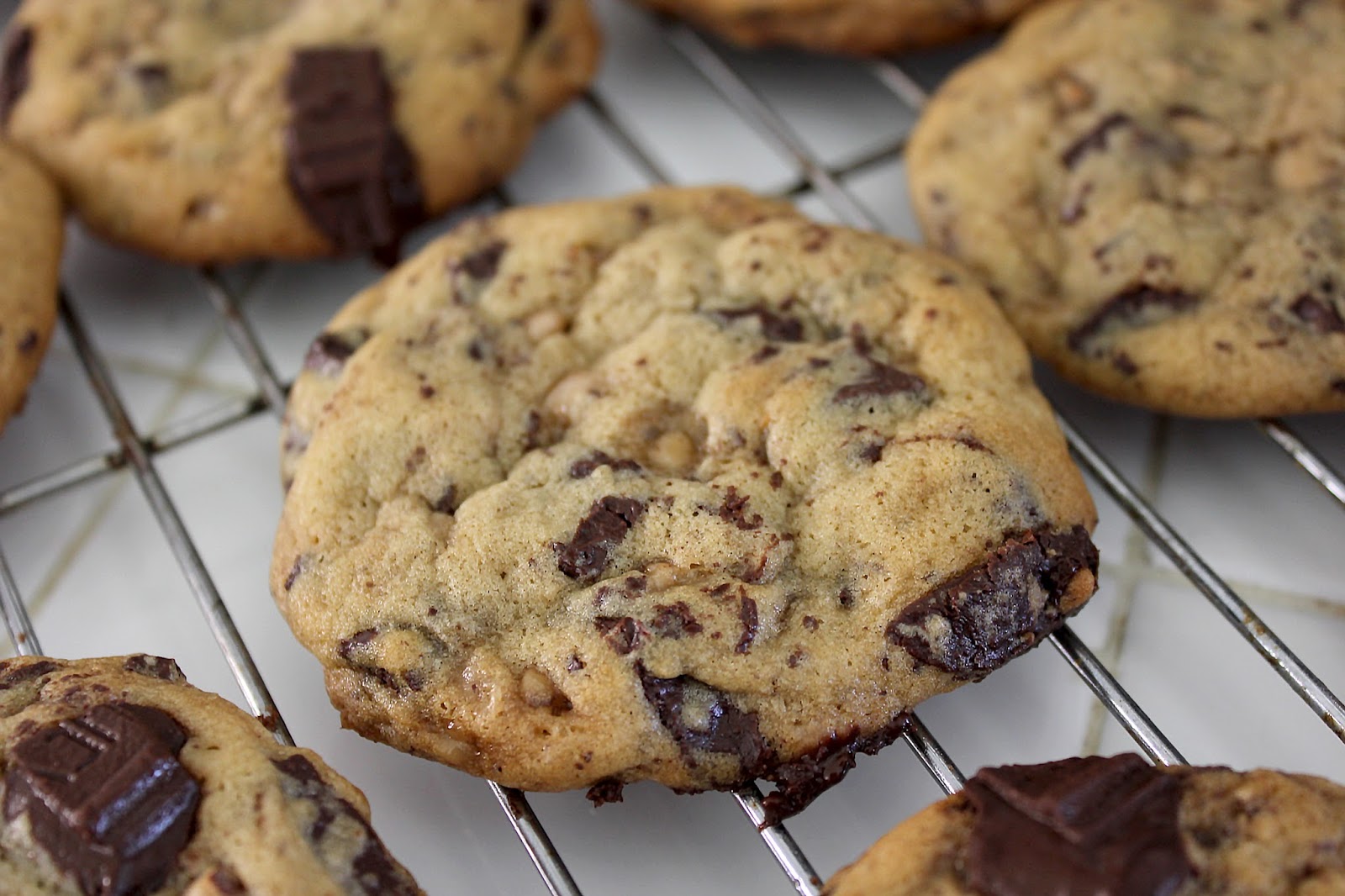 Chocolate Chunk Toffee Cookies Fresh from the...