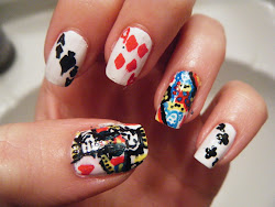 nails queen spades january diamonds