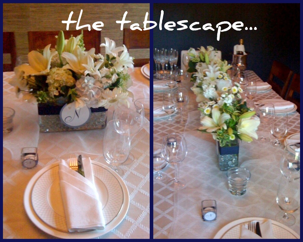 Time For a Party A Christening Dinner Tablescape...