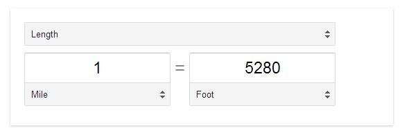 How Long Is A Mile In Feet 5