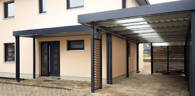 Desain Carport Modern Desain Carport Modern