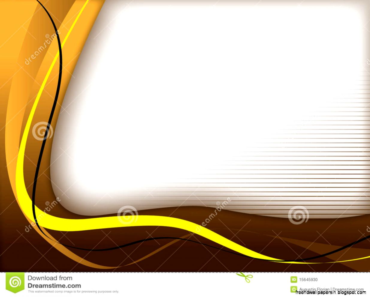 Brownyellow Background Template Stock Photo   Image 15645930