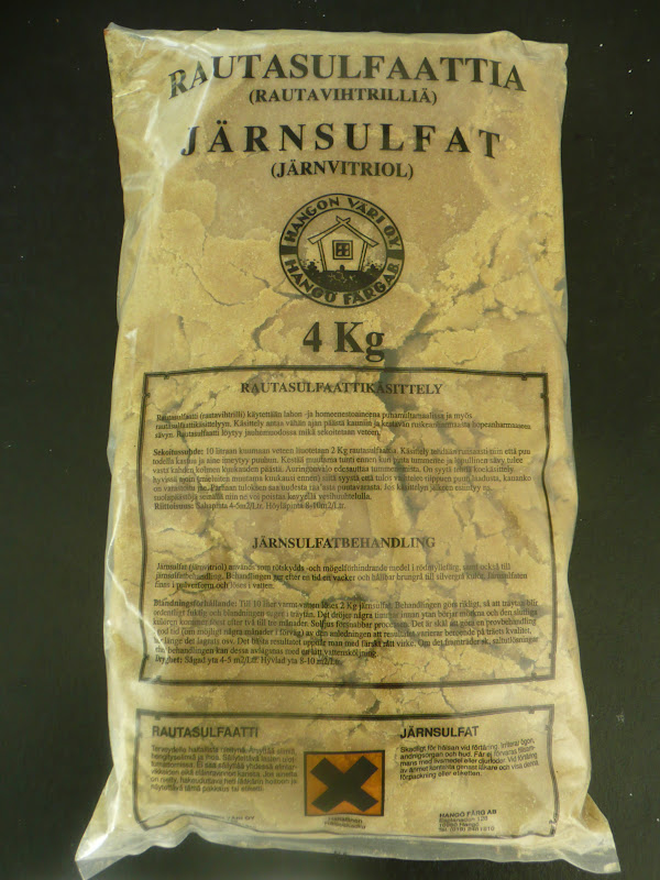 Livet på Bränntomt: Järnsulfat