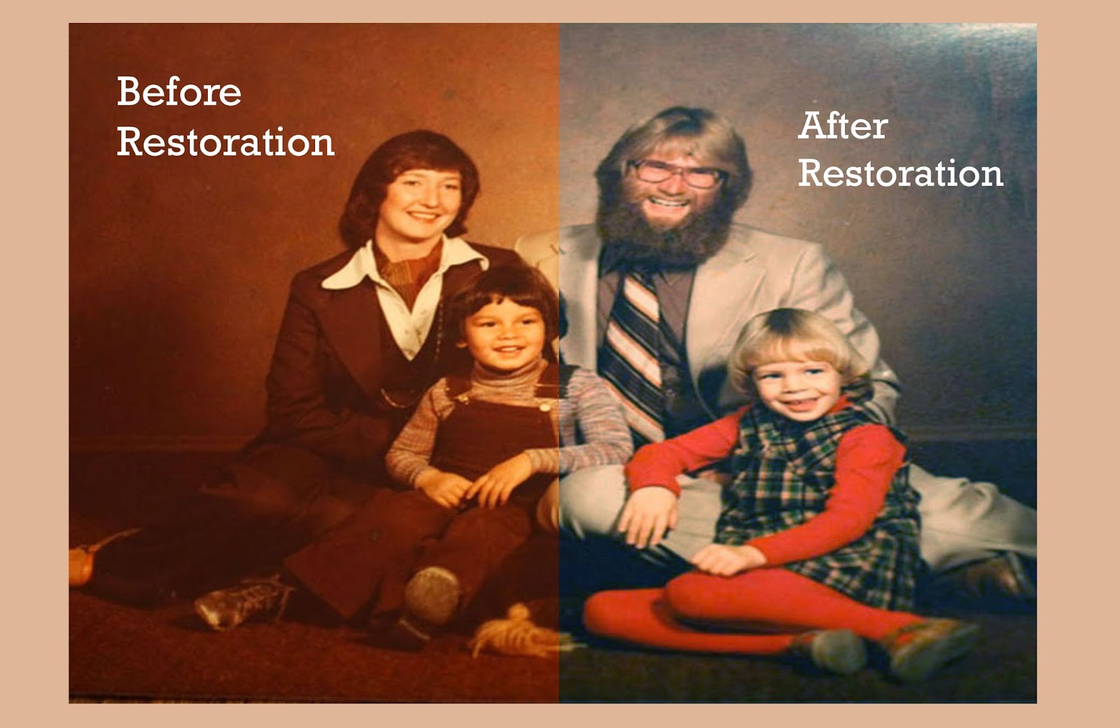 How to Restore Old Photo into a New One with