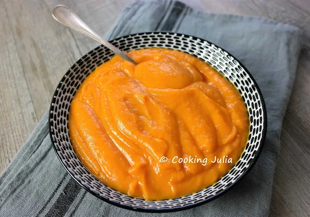 COOKING JULIA : PURÉE DE POTIMARRON