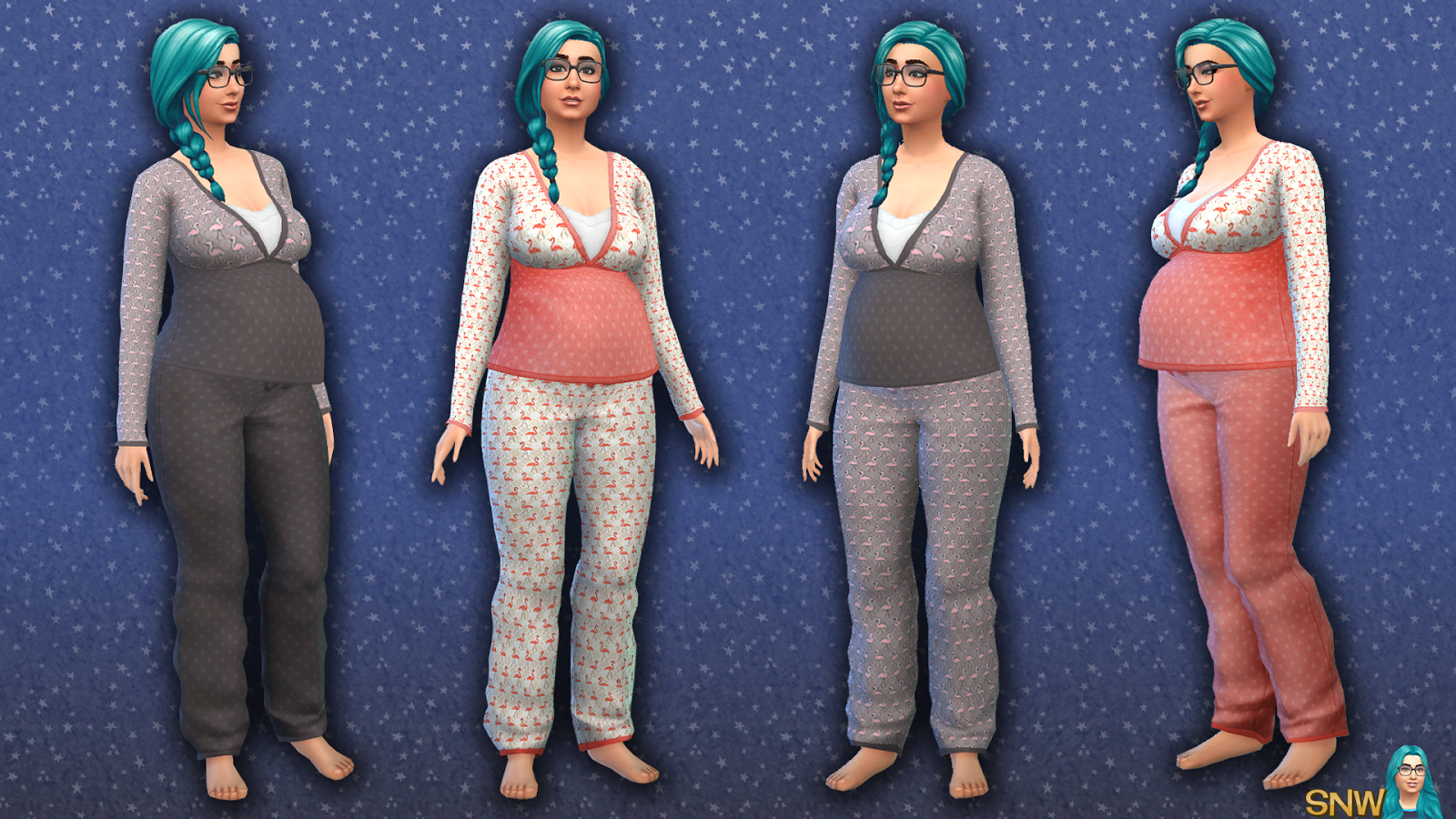 Sims 4 CC's The Best Maternity Clothing by