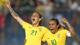Seleção Feminina de Futebol A Seleção Feminina de Futebol realmente merece aplausos