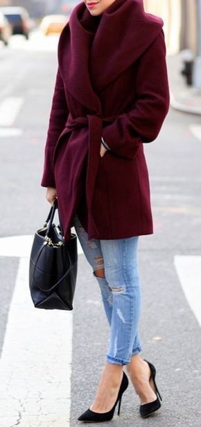 Best Winter Chic Images On Pinterest