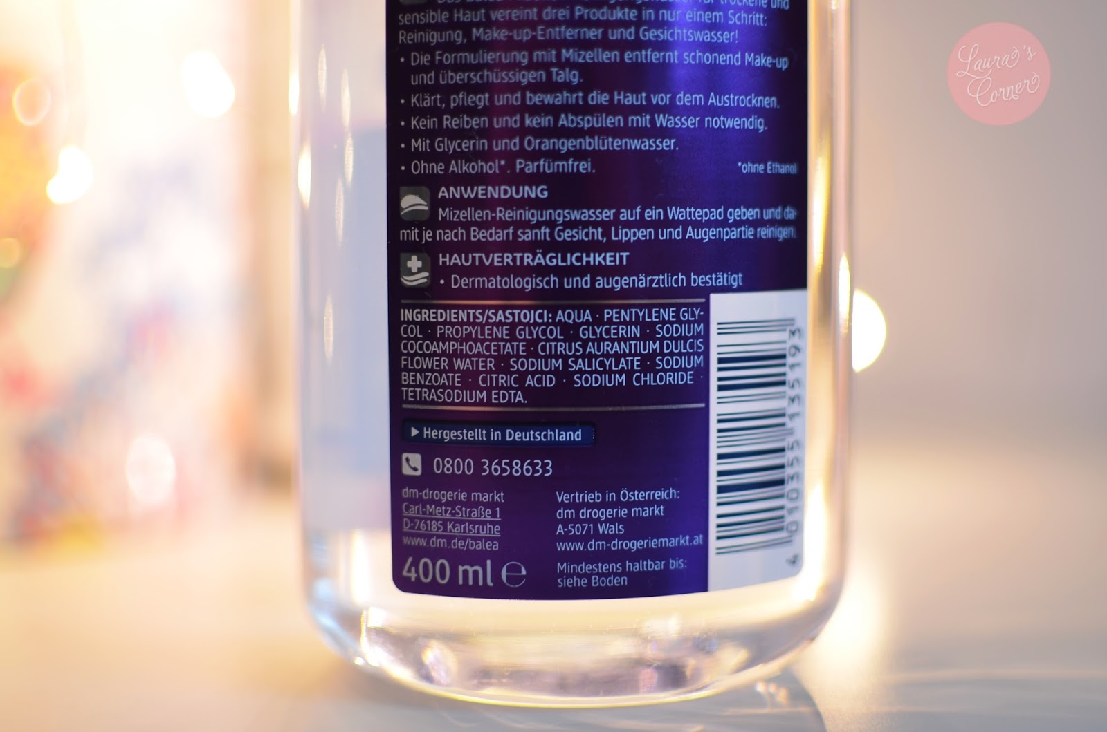 balea micellar water