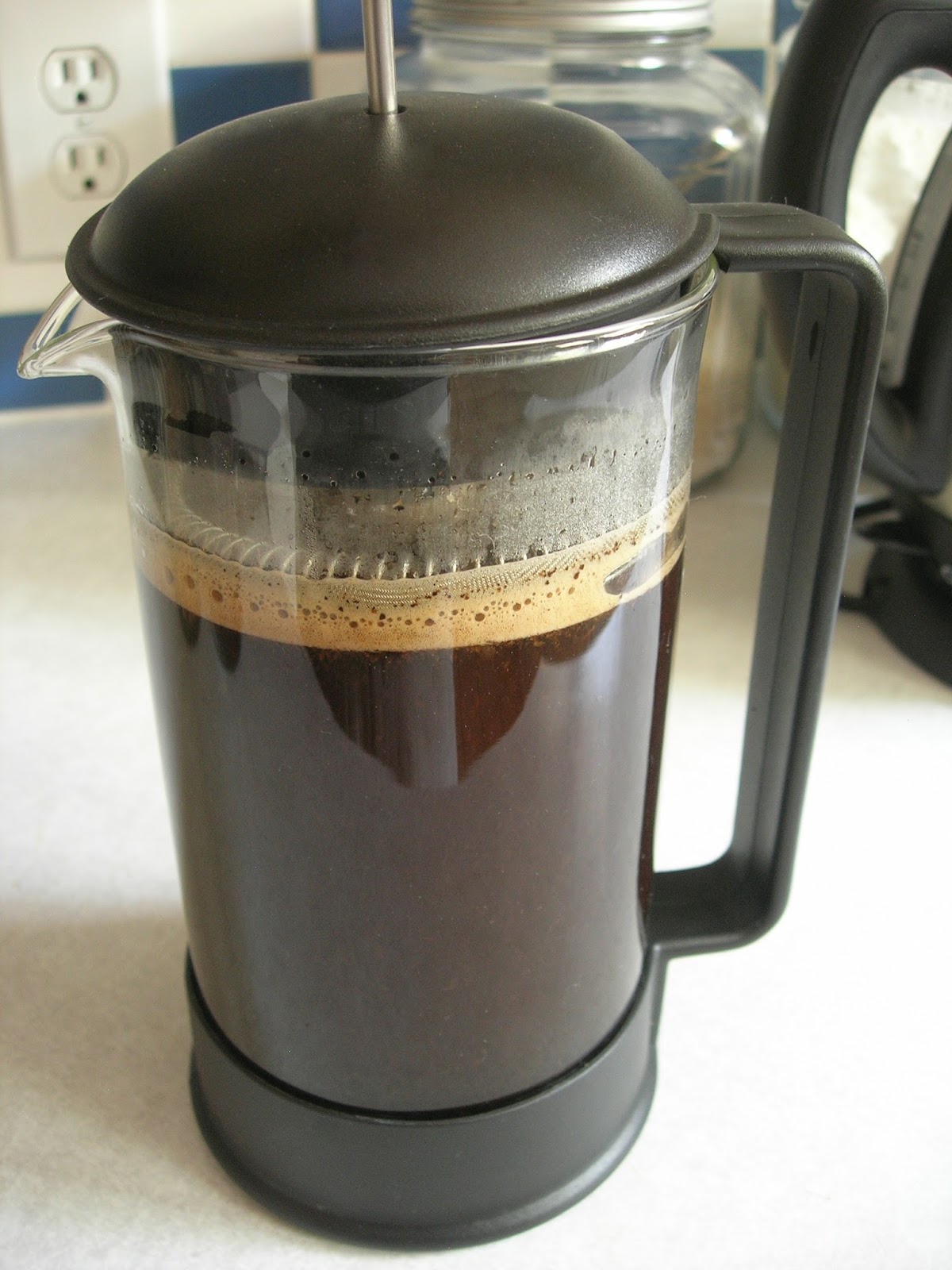 My Little Bungalow Using a French Press to Make Coffee