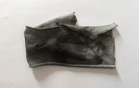 charcoal blending tool, old soft cloth for charcoal sketching