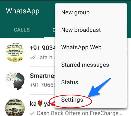 WhatsApp ki Theme ke Wallpaper ko Kaise Change Kare 