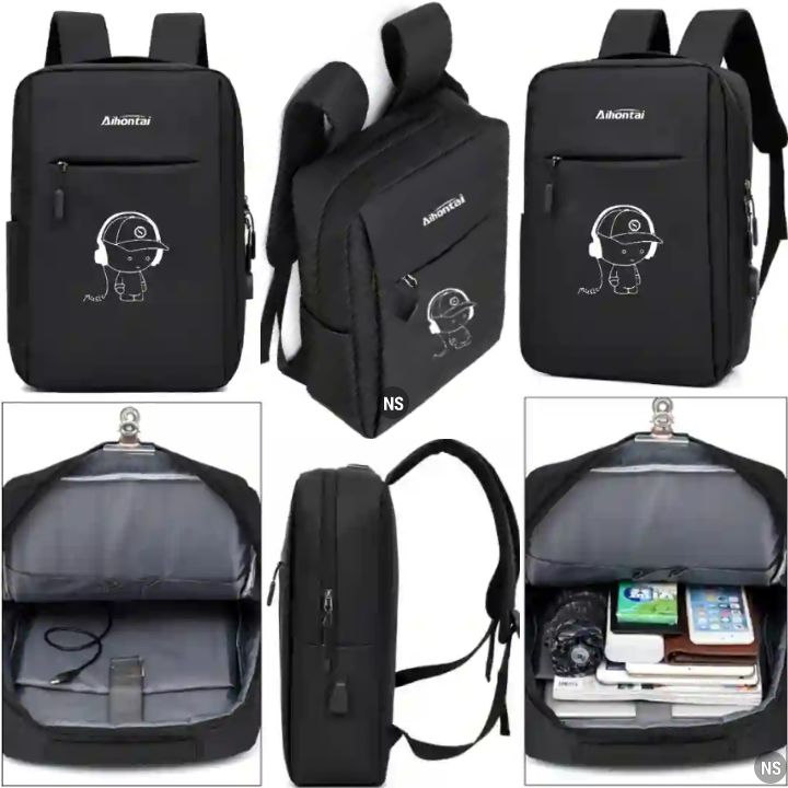 Aihontai Bags: Back-to-School Bookbag for Students and Pupils - Backpack for Books, Notepads, Notebooks, Tablets, Laptops and Other Schooling Items