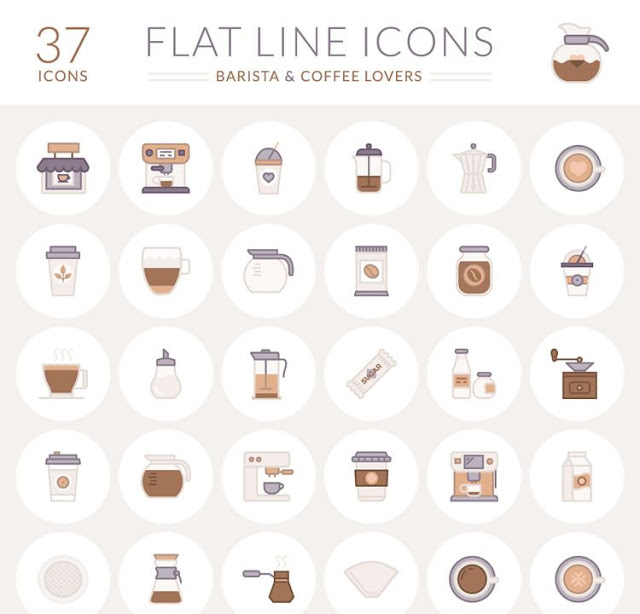 Fresh Free Flat and Stylish Icon Sets for Designers
