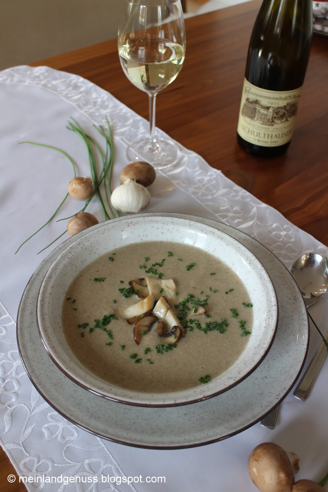 mein Land und Gartengenuss : Mühlviertler Schwammerlsuppe