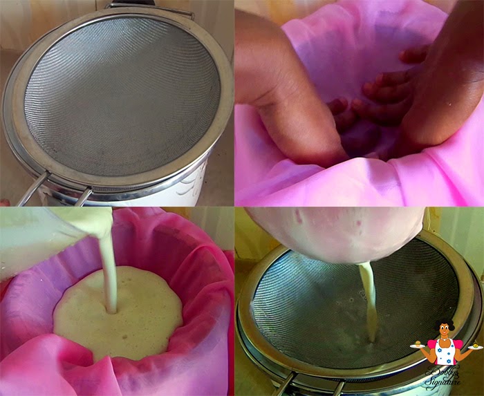 How to make Homemade Soy Milk We Eat African (WEA)