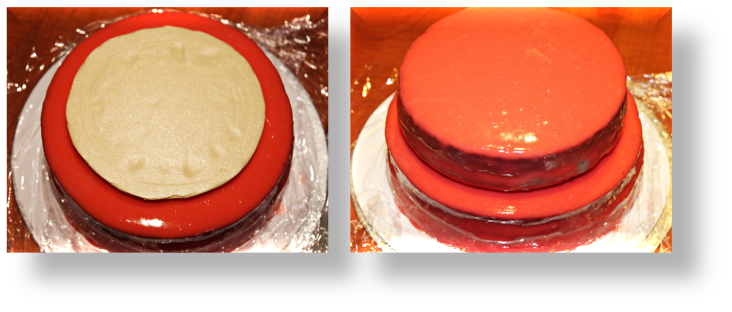 PASTEL DE 80 CUMPLEAÑOS {CON COBERTURA ESPEJO Y BIZCOCHO DE CHOCOLATE Y REMOLACHA}