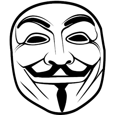 You are anonymous: Anonymous Vector Mask