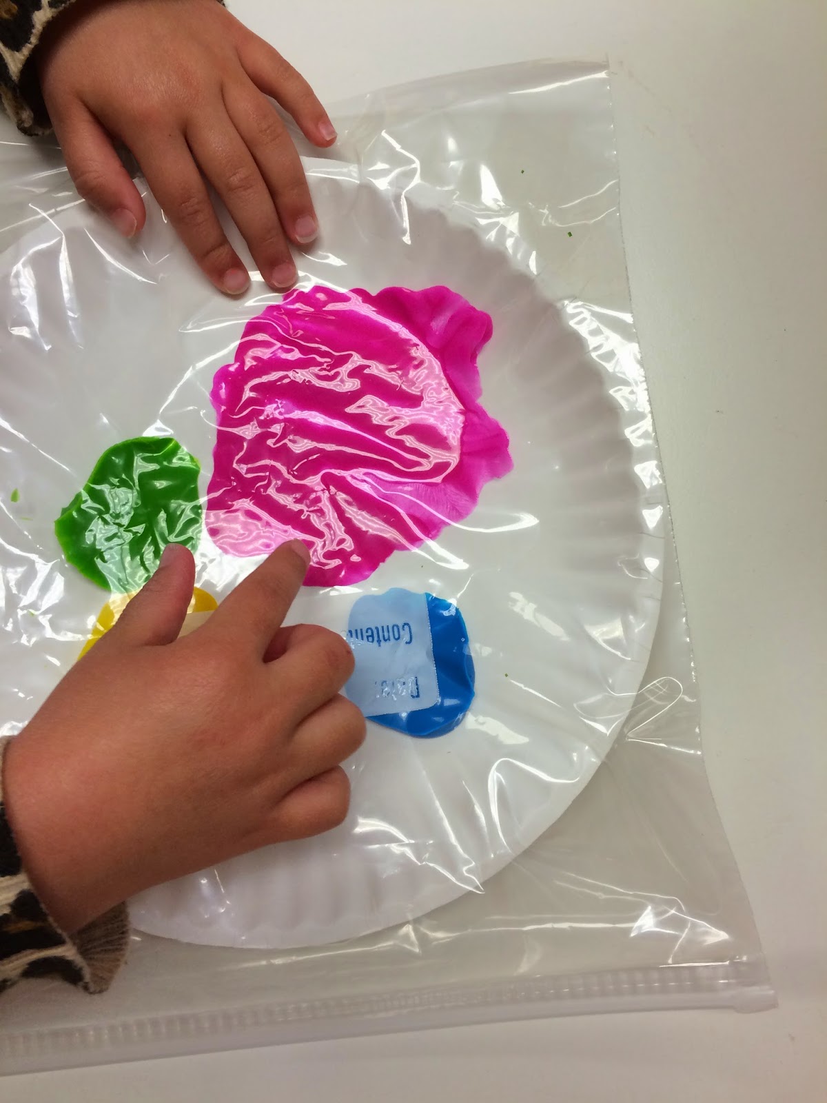 Painting With Ziploc Bags