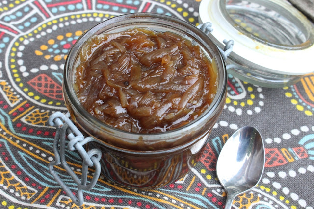 The finished shallot marmalade... or is it jam?