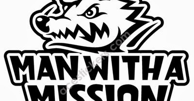Acestickers Com Man With A Mission マン ウィズ ア ミッション Man With A Mission Logo 006 Stickers 15 X 12 9 Cm