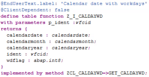 Number Of Workdays Between Two Dates With Factory Calendar