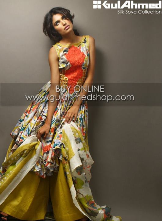 Eid Collection 2012 By Gul Ahmed Newluk Fashion