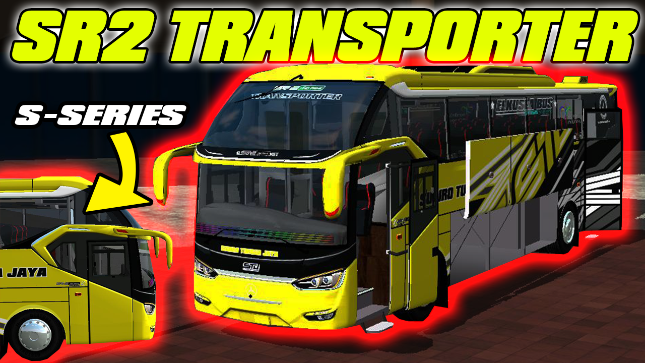 ANGKUT MOTOR!! MOD SR2 TRANSPORTER CVT ALDOVADEWA | MOD BUSSID - ALDOVA