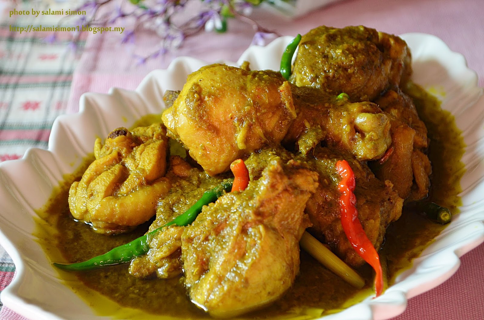 Ayam masak ungkep