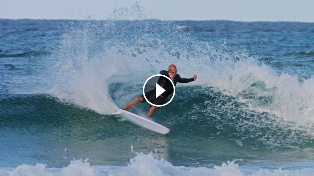 Kelly Slater And His 5-Fin Webber At D-Bah