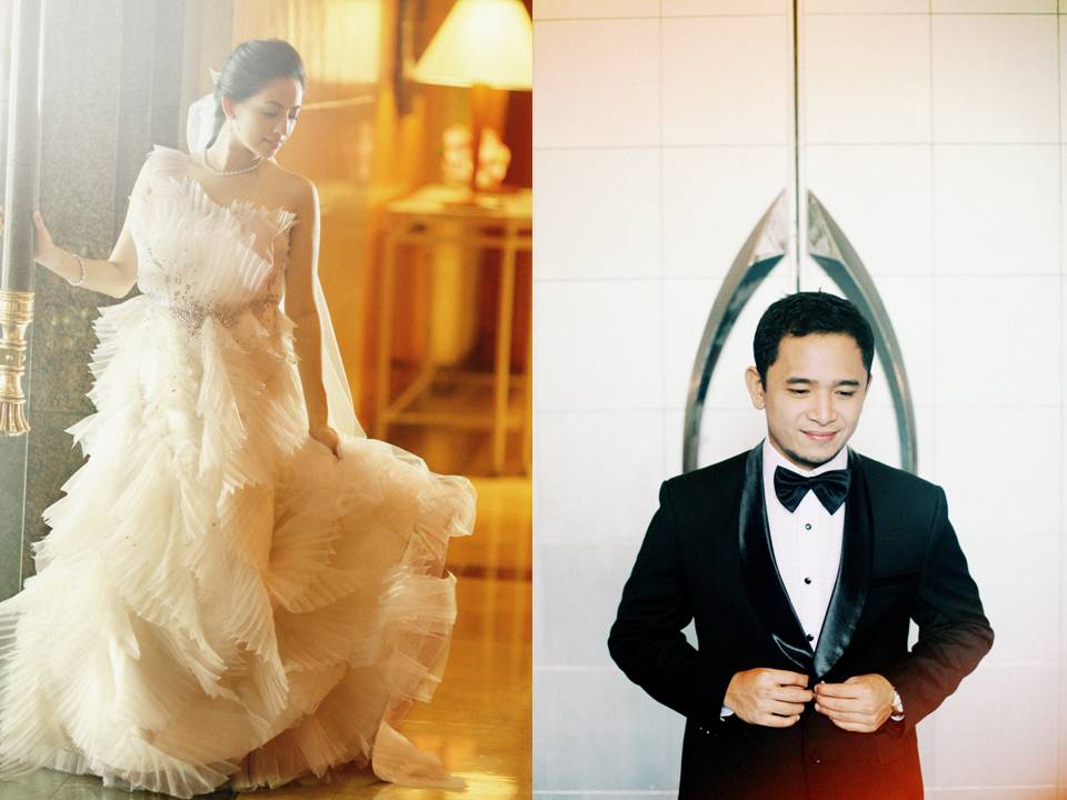 Rebellious Couple Isoebelle & Enzo's Suits & Paper Cranes Wedding ~ The ...